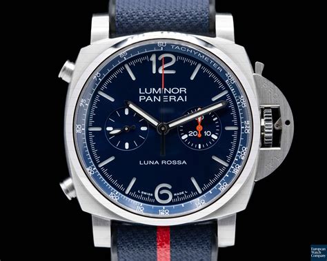 panerai 01303|Panerai Luminor Chrono Luna Rossa Limited Edition (PAM01303).